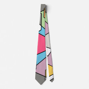 Hexagon Bauhaus  Tie