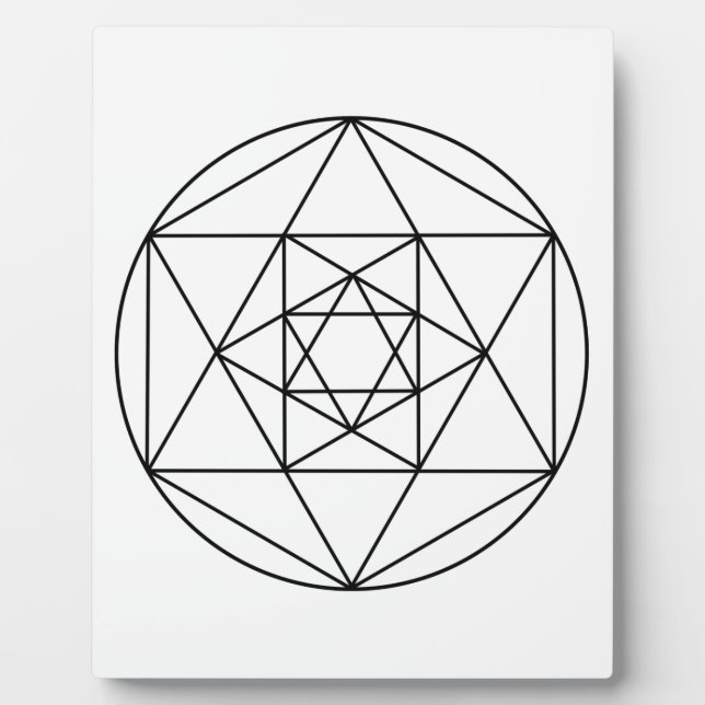 Hexagon Gem1 Plaque (Front)