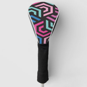 Hexagon Geometric Pattern      Golf Head Cover