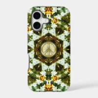 Hexagon Jasmin Garden Peace Star iPhone 5 Coque