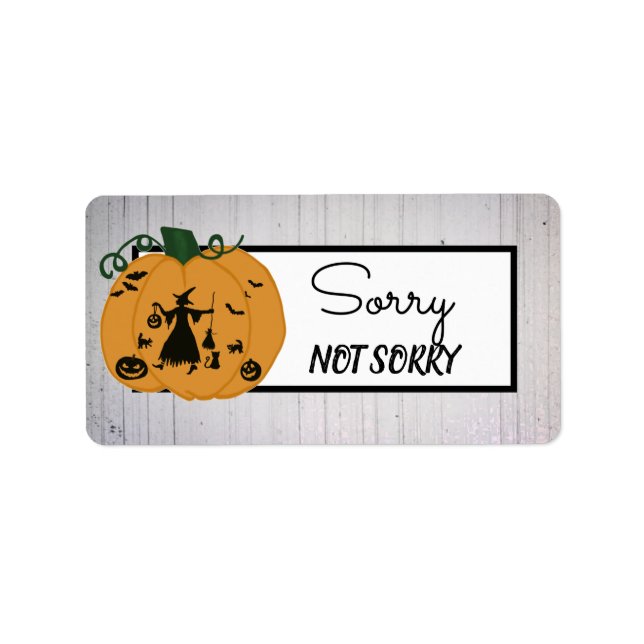 hexagon label (Front)