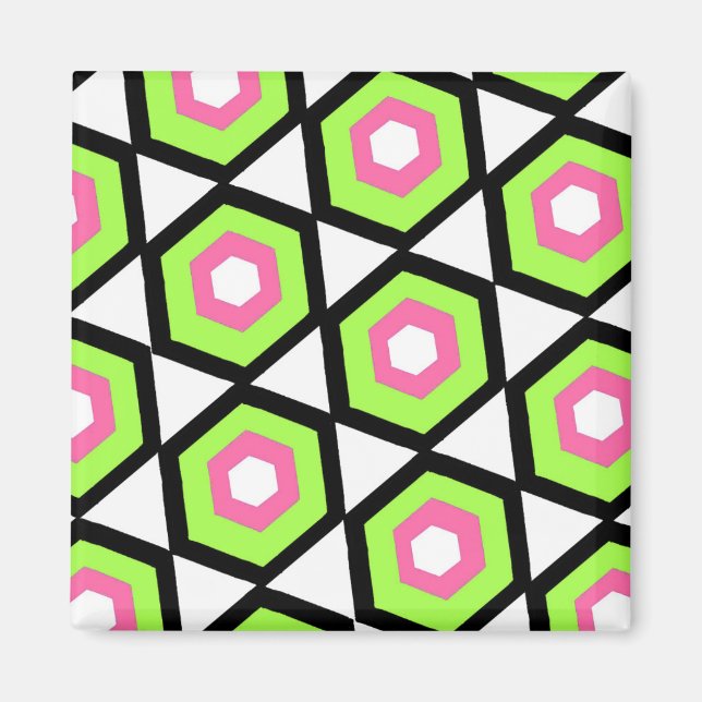 Hexagon Magnet (Front)