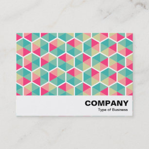 Hexagon Pattern 02 Business Card