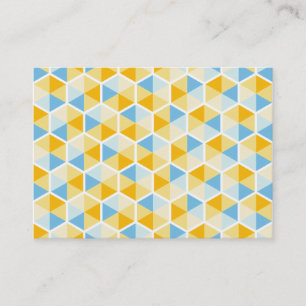 Hexagon Pattern 03 Business Card