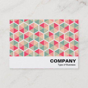 Hexagon Pattern 04 Business Card