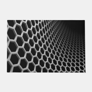 Hexagon Pattern Doormat