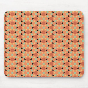 hexagon persian pattern mouse pad