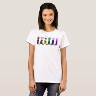 Hexagon Rainbow Flappers Shirt