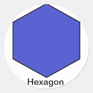 Hexagon Sticker