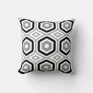 Hexagonal Pattern Throw Pillow