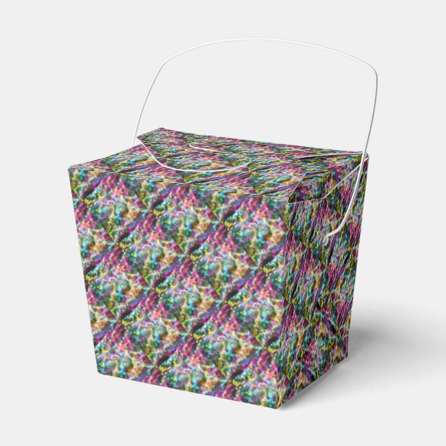 Hexagons Favour Box (Front Side)