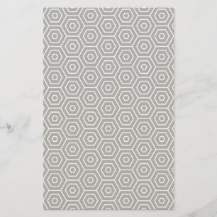 Hexagons texture geometric pattern stationery