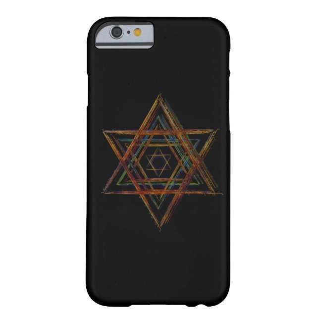 Hexagram sacred geometry symbol Case-Mate iPhone case (Back)