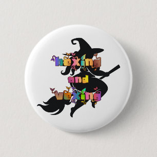 HEXING AND VEXING for the Plus Size Pagan 2 Inch Round Button