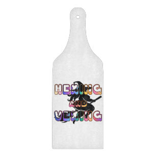 HEXING AND VEXING for the Plus Size Pagan Cutting Board