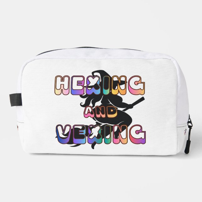 HEXING AND VEXING for the Plus Size Pagan Dopp Kit (Front)