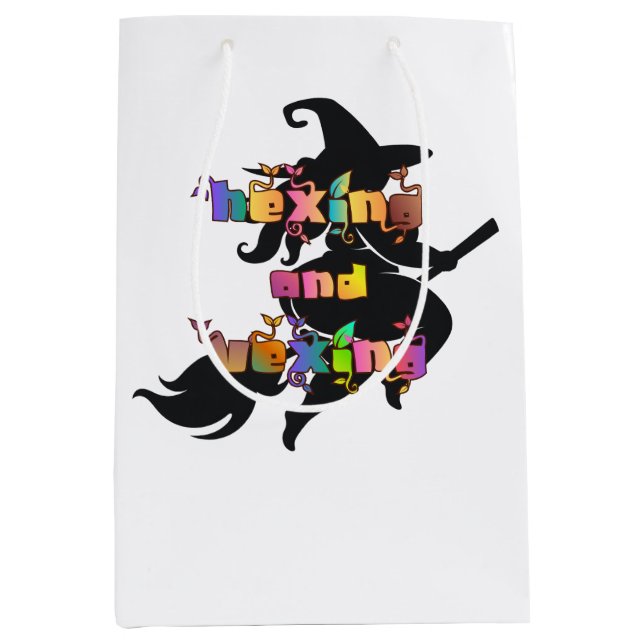 HEXING AND VEXING for the Plus Size Pagan Medium Gift Bag (Front)