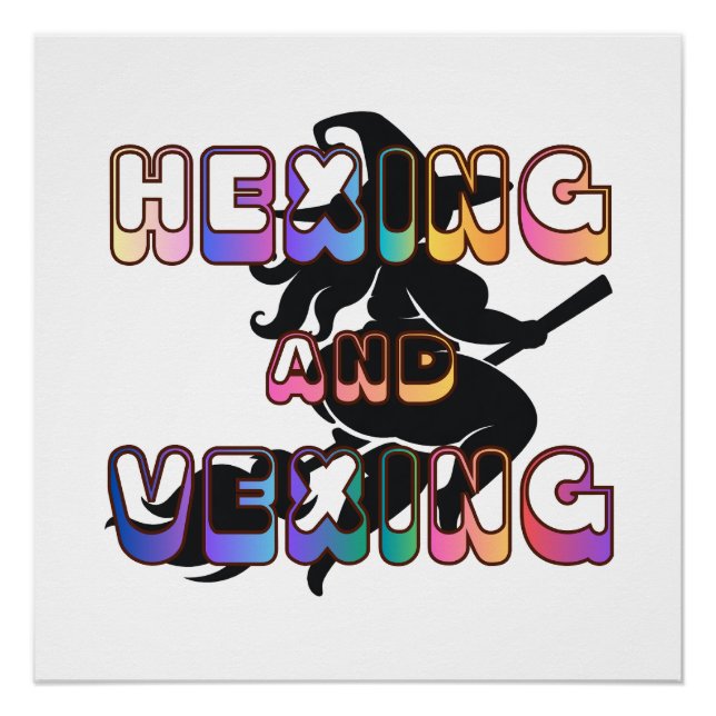 HEXING AND VEXING for the Plus Size Pagan Poster (Front)
