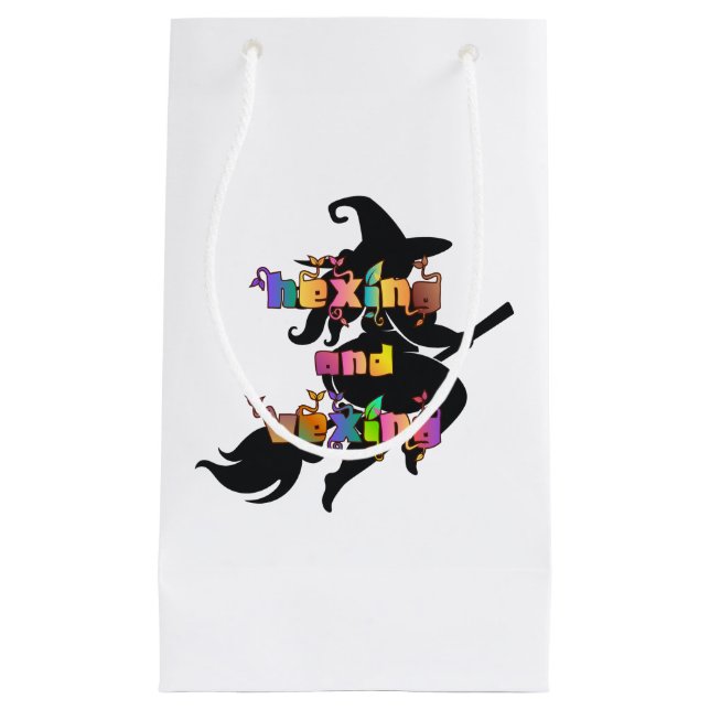 HEXING AND VEXING for the Plus Size Pagan Small Gift Bag (Front)