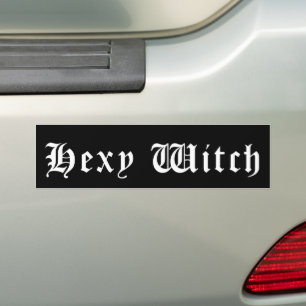 Hexy Witch Bumper Sticker