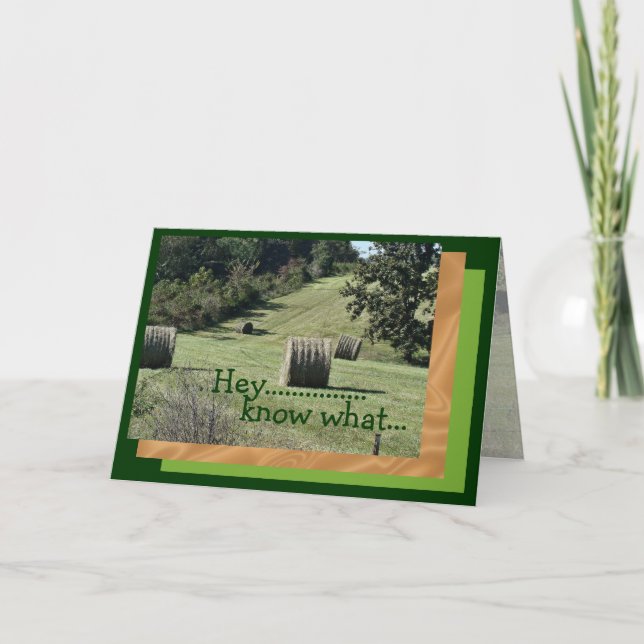 Hey Anniversaire personnaliser de carte à toute oc (Devant)