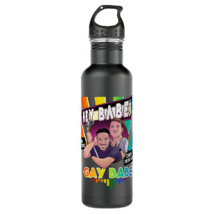 HEY BABE PODCAST GAY BABE   710 ML WATER BOTTLE