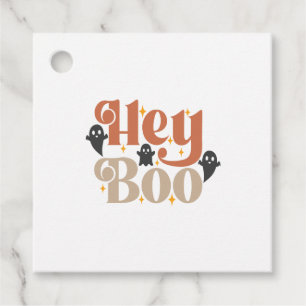 Hey Boo Boho Halloween Hey Boo Ghost Favour Tags