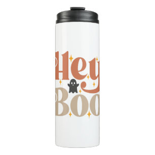 Hey Boo Boho Halloween Hey Boo Ghost Thermal Tumbler