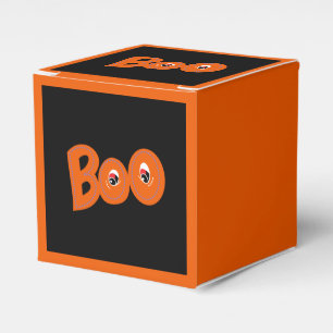 Hey Boo Did I Scare You Too Typography Drawing Art Favor Box