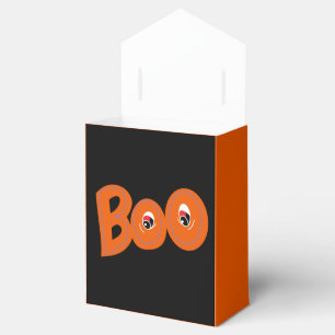 Hey Boo Did I Scare You Too Typography Drawing Art Favor Box