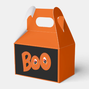 Hey Boo Did I Scare You Too Typography Drawing Art Favor Box