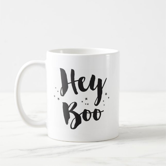 Hey Boo Ghost mug (Gauche)