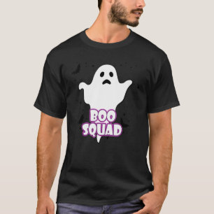 Hey Boo Pumpkin Boo Squad Halloween Boo Halloween  T-Shirt