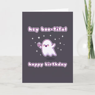 Hey Boo tiful Joyeux Anniversaire Carte de jeu