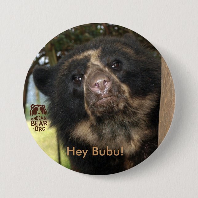 Hey Bubu! 3 Inch Round Button (Front)