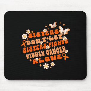 Hey Cancer F U Funny Cat Middle Finger Cancer Mouse Pad