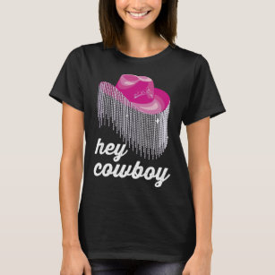 Hey Cowboy Funny Cowgirl Hat T-Shirt