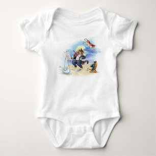 Hey, Diddle Diddle Nursery Rhyme Baby Bodysuit