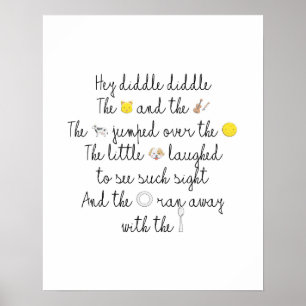 Hey Diddle Diddle Poster