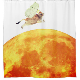 Hey Diddle Diddle Shower Curtain
