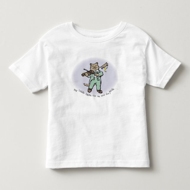 Hey Diddle Diddle Toddler T-shirt (Front)