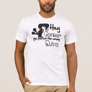 Hey Endometrial Cancer You Picked The Wrong Diva T-Shirt