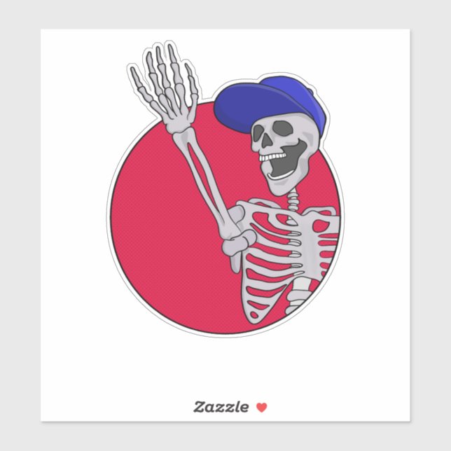 Hey Friends Cool and Funny Skeleton (Sheet)