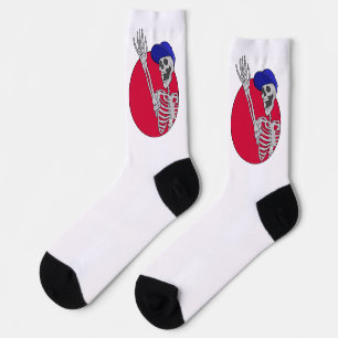 Hey Friends Cool and Funny Skeleton Socks