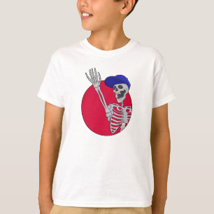 Hey Friends Cool and Funny Skeleton T-Shirt