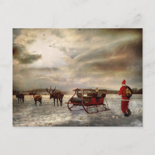 "Hey, Get Back Here!" . . . . A Christmas Boycott Holiday Postcard