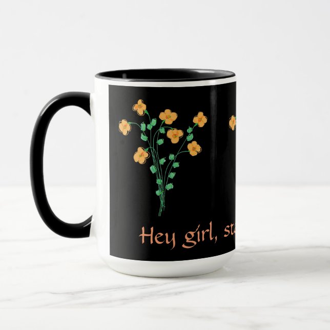 Hey Girl Mug (Left)