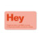 Hey I Just Met You | Red Pink Dating Call Me