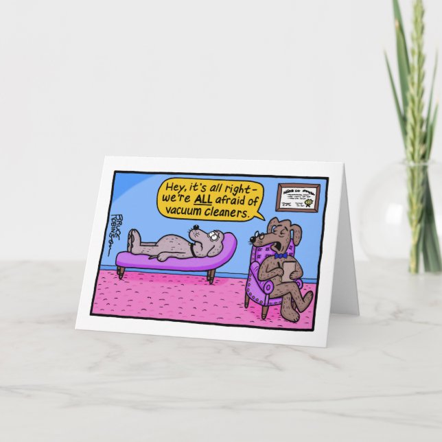 Hey, it's all right - we're all afraid... card (Front)