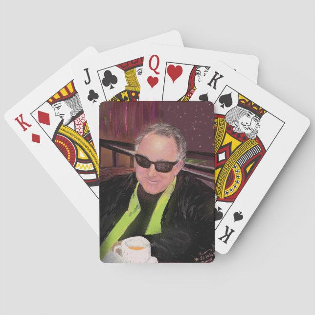 Hey Joe, bring me the Poker Cards,  Please! Playing Cards (Back)